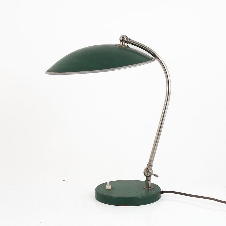 Harald Notini, a table lamp, model '15266', Arvid Böhlmarks Lampfabrik, 1940s.