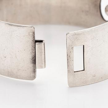 Heikki Kaksonen, a silver bracelet, Kaunis Koru, Helsinki 1962.