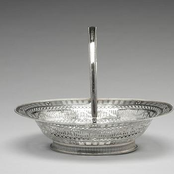 Brödkorg, silver, London 1780. George III.