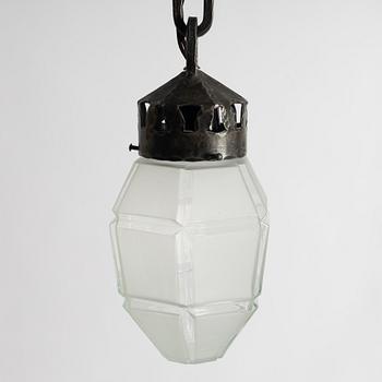 Arvid Böhlmarks Lampfabrik, a ceiling lamp model "5462", Stockholm, 1920s.
