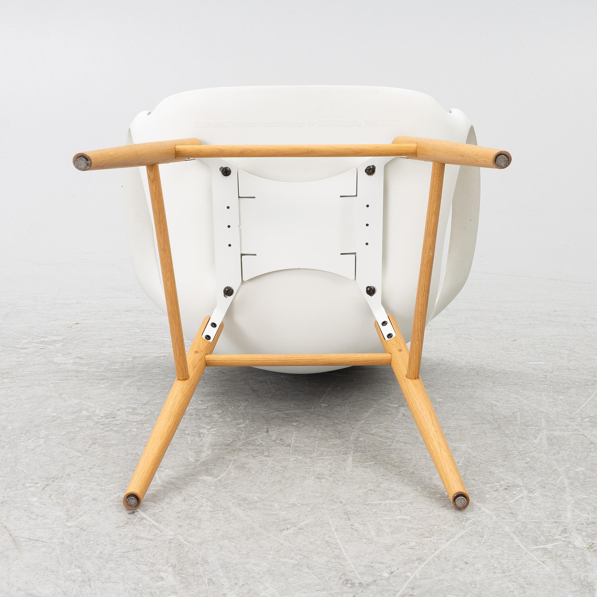 Neuland, karmstolar, 4 st, "Elephant", Kristalia, 2010.