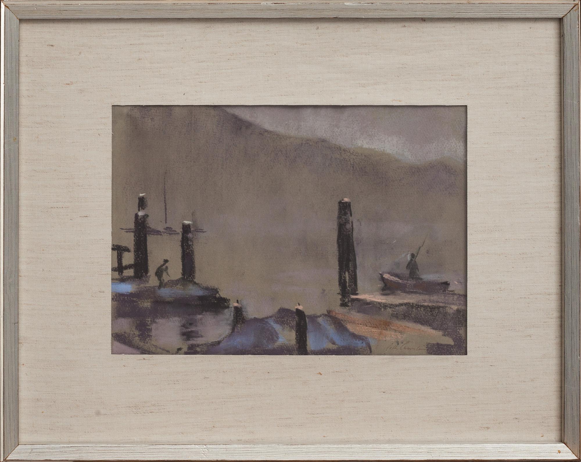 LOTTE LASERSTEIN, blandteknik, signerad.