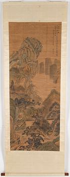 YUAN JIANG (1662-1735), after, a hanging scroll, 20th century.