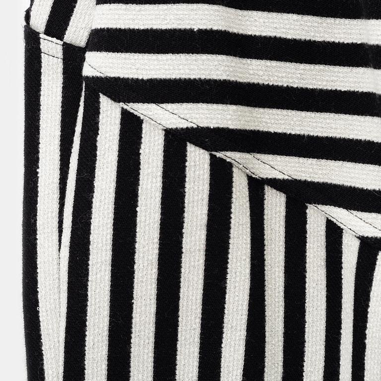 Chanel, a pair of striped wool pants from Cruise Collection 2018/2019, "La Pausa", size 34.