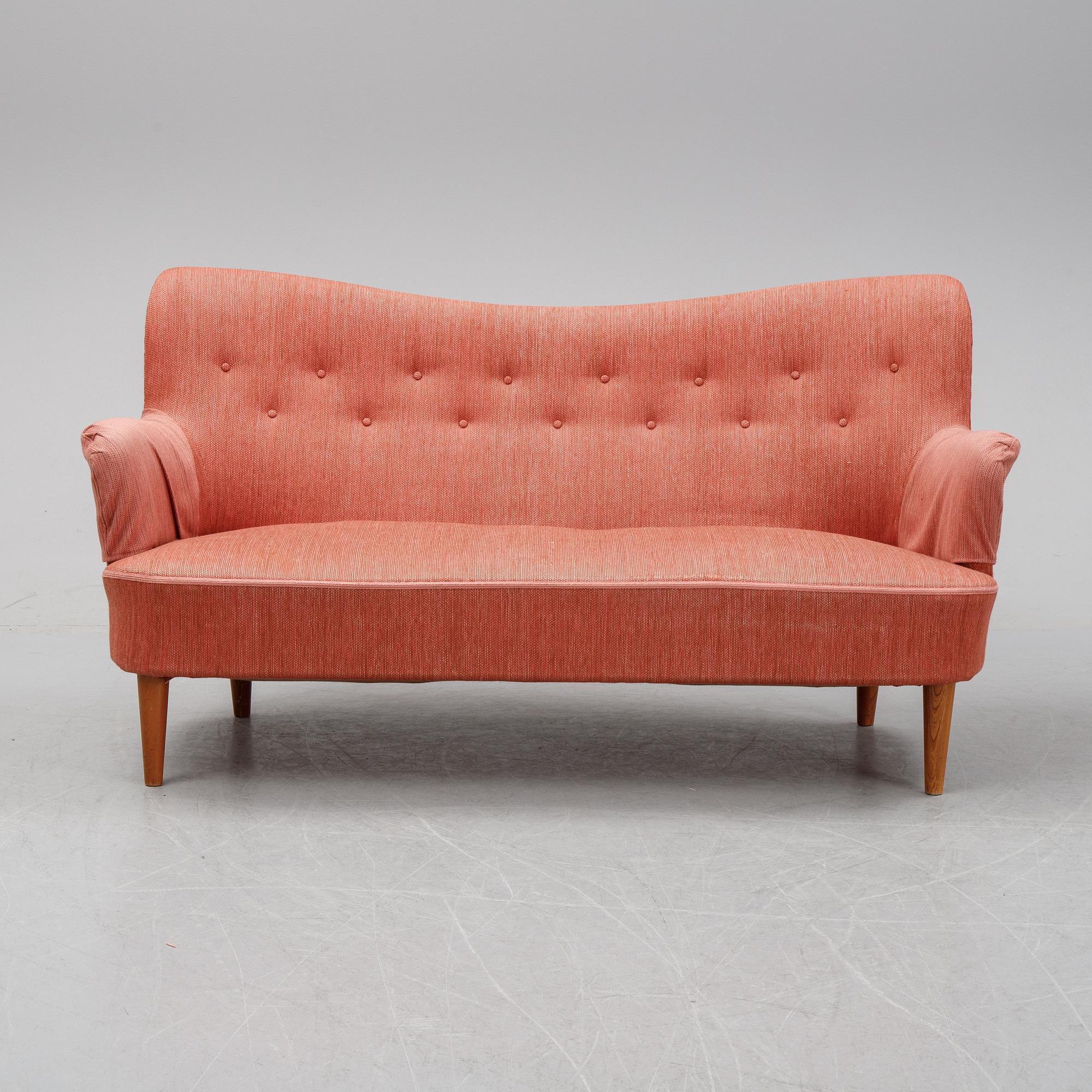 A 'Gavle' sofa by Carl Malmsten for OH Sjögren, second half of the 20th Century.