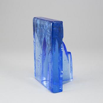 BERTIL VALLIEN, skulptur, glas. Signerad. Kosta Boda.