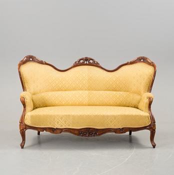 A late 1800's sofa.