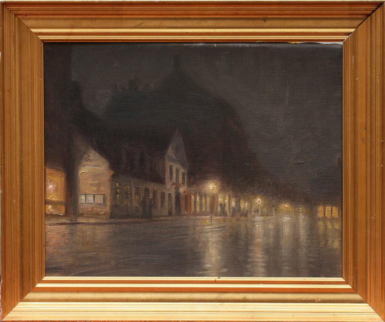 TOM PETERSEN, olja på duk, sign.