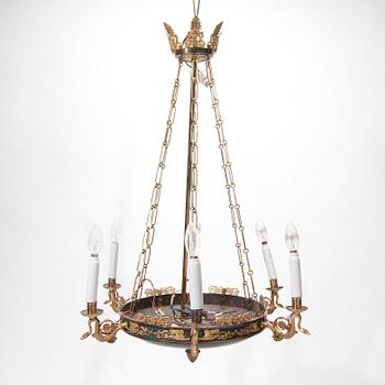 TAKAMPEL, empirestil, 1900-talets början. Höjd 85 cm.