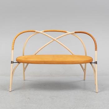 Lisa Hilland, an ash 'Bow' prototype, sofa, Gemla, Diö.