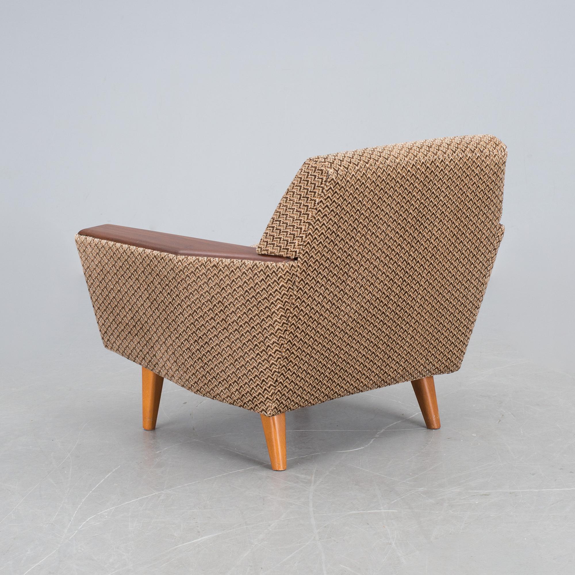 FÅTÖLJ, 1950/60-tal.