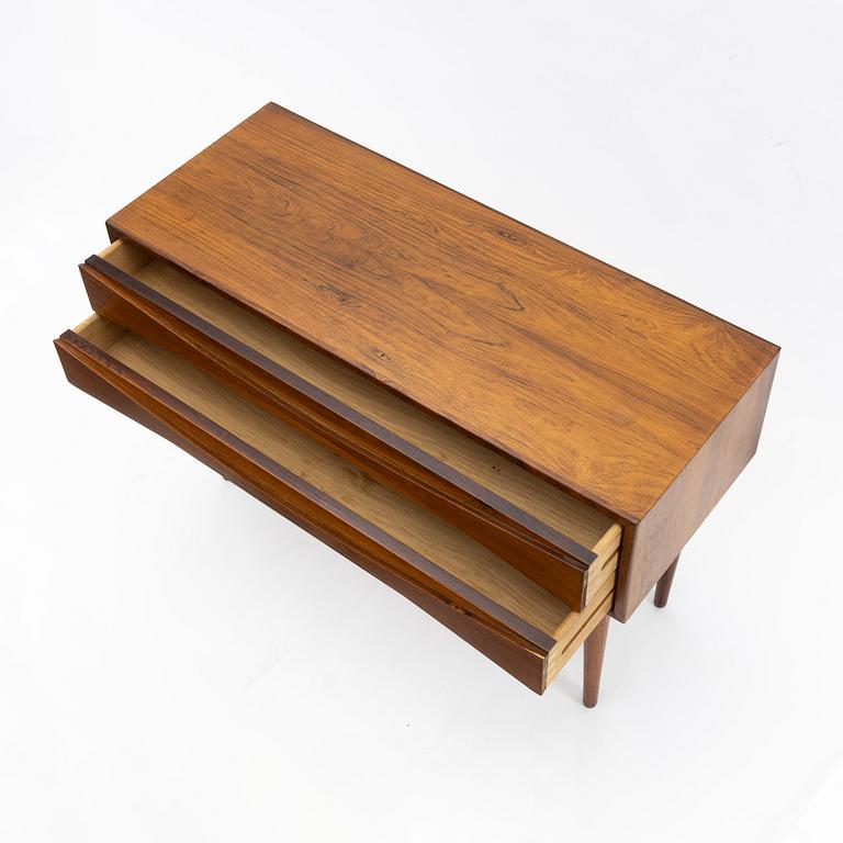Nils Klausen, a mirror and chest of drawers, Centralmöbler Bolighus, Odense, Denmark, 1960s.