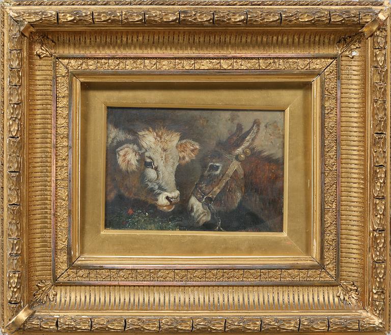 ANTONIO MILONE, oil, signed.