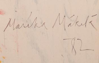 MARIKA MÄKELÄ, "MÅLNING".