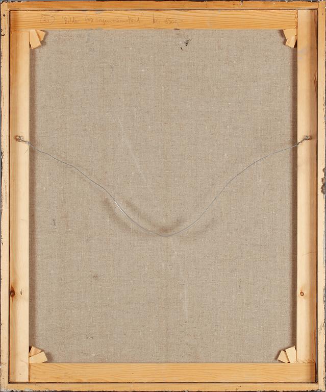 DAG PETTERSEN, olja på duk, signerad och daterad 81?.