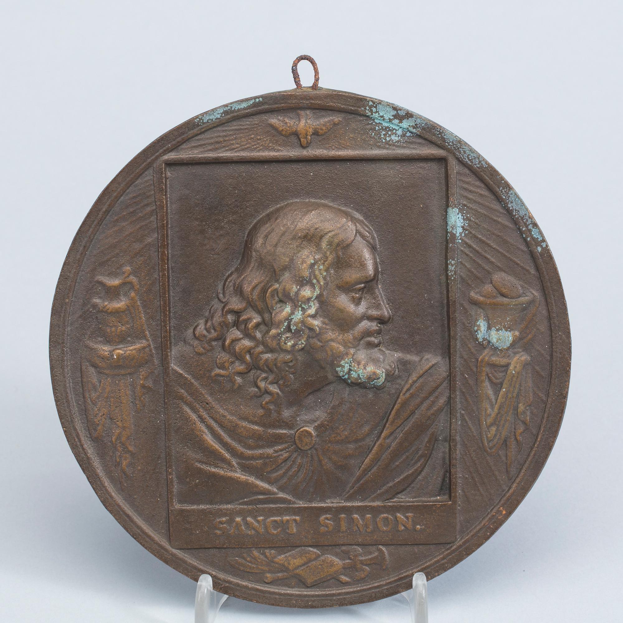 VÄGGRELIEFER, 11 st, brons, omkring 1900.