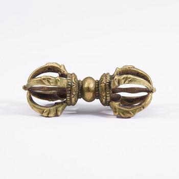 VAJRA, brons. Tibet, 1800-tal.
