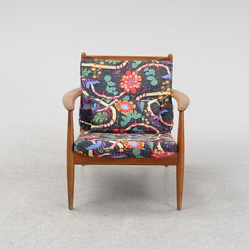 Grete Jalk, fåtölj, France & Son, Danmark, 1960-tal.