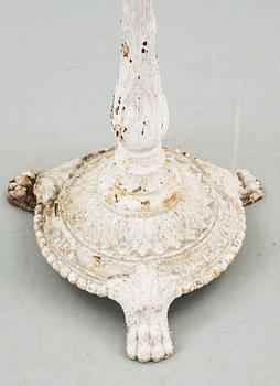 TRÄDGÅRDSBORD, gjutjärn, Bolinder Stockholm omkring 1900.