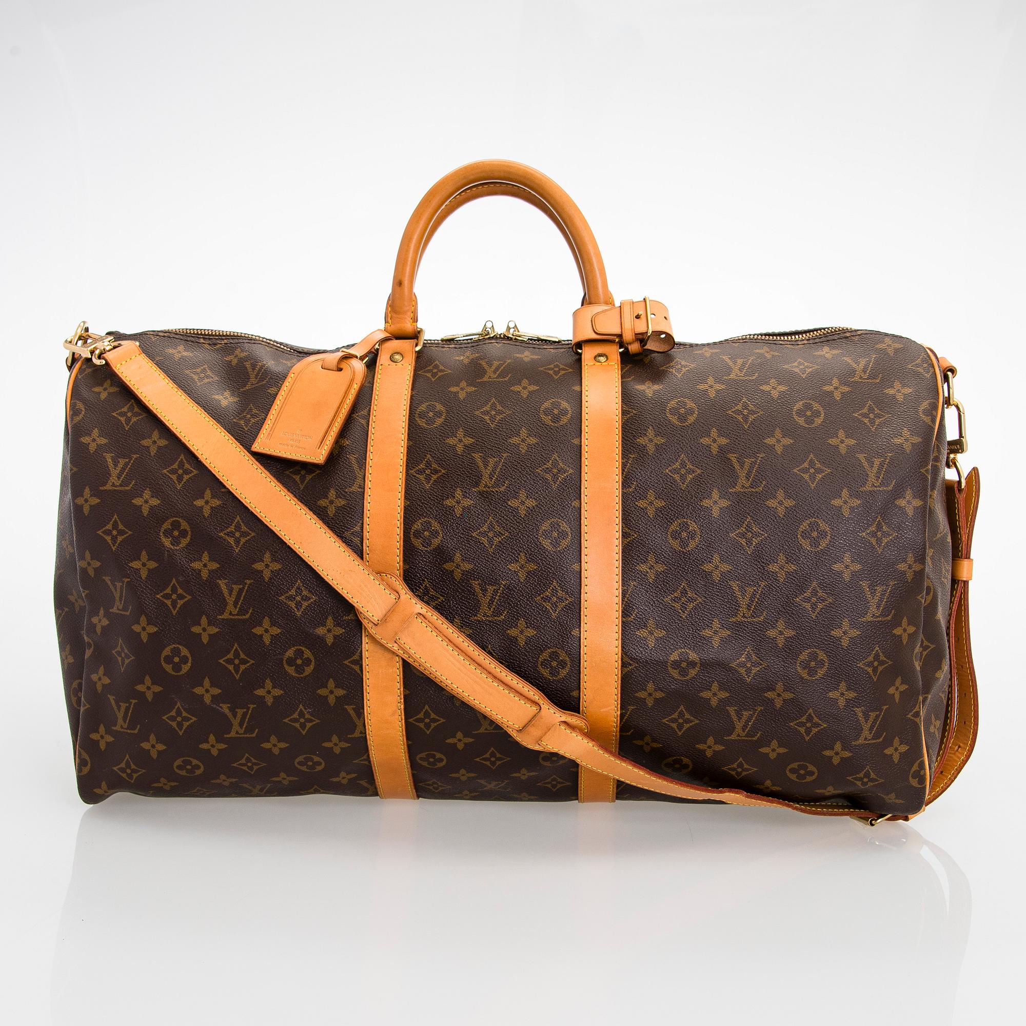 Louis Vuitton, "Keepall 55 Bandoulière", väska.