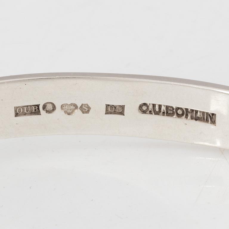 Ove Bohlin, armring, silver, Stockholm, 1964.