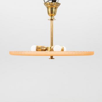 Ceiling lamp Swedish Modern 1940s.
