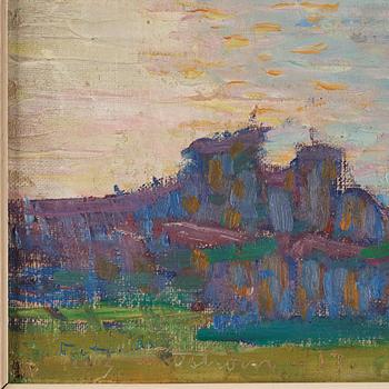 Fritz Lindström, Coastal Landscape.