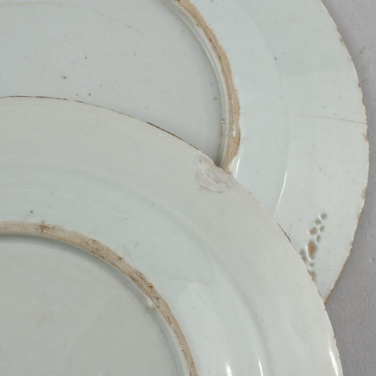 PARTI PORSLIN, 15 st, porslin, Kina och Japan, 1700/1800-tal.
