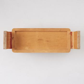Alvar Aalto, a birch shelf, Svenska Artek, Hedemora Sweden 1945-56, model 111.