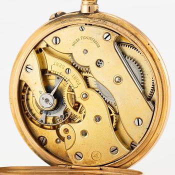 Halda, pocket watch, 49 mm.