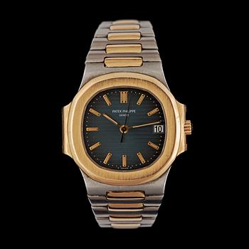 Patek Philippe - Nautilus. Steel/gold. Automatic. 36 x 33,5 mm. May 2000.