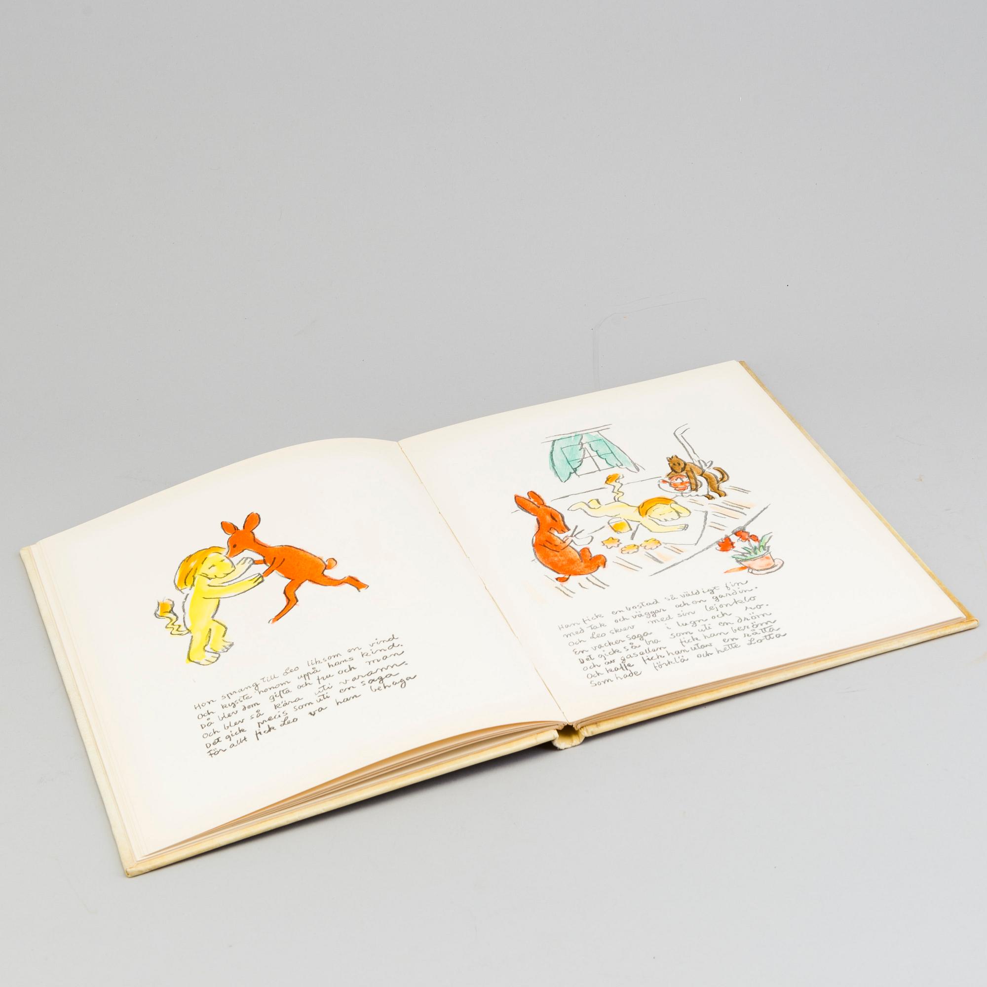 A BOOK, "Lejonet Leo", Carl Kylberg, 1939.