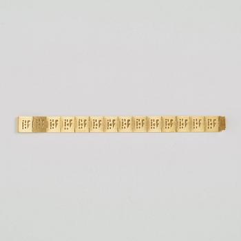 Wiwen Nilsson, armband, Lund, 1961, 18k rödguld.