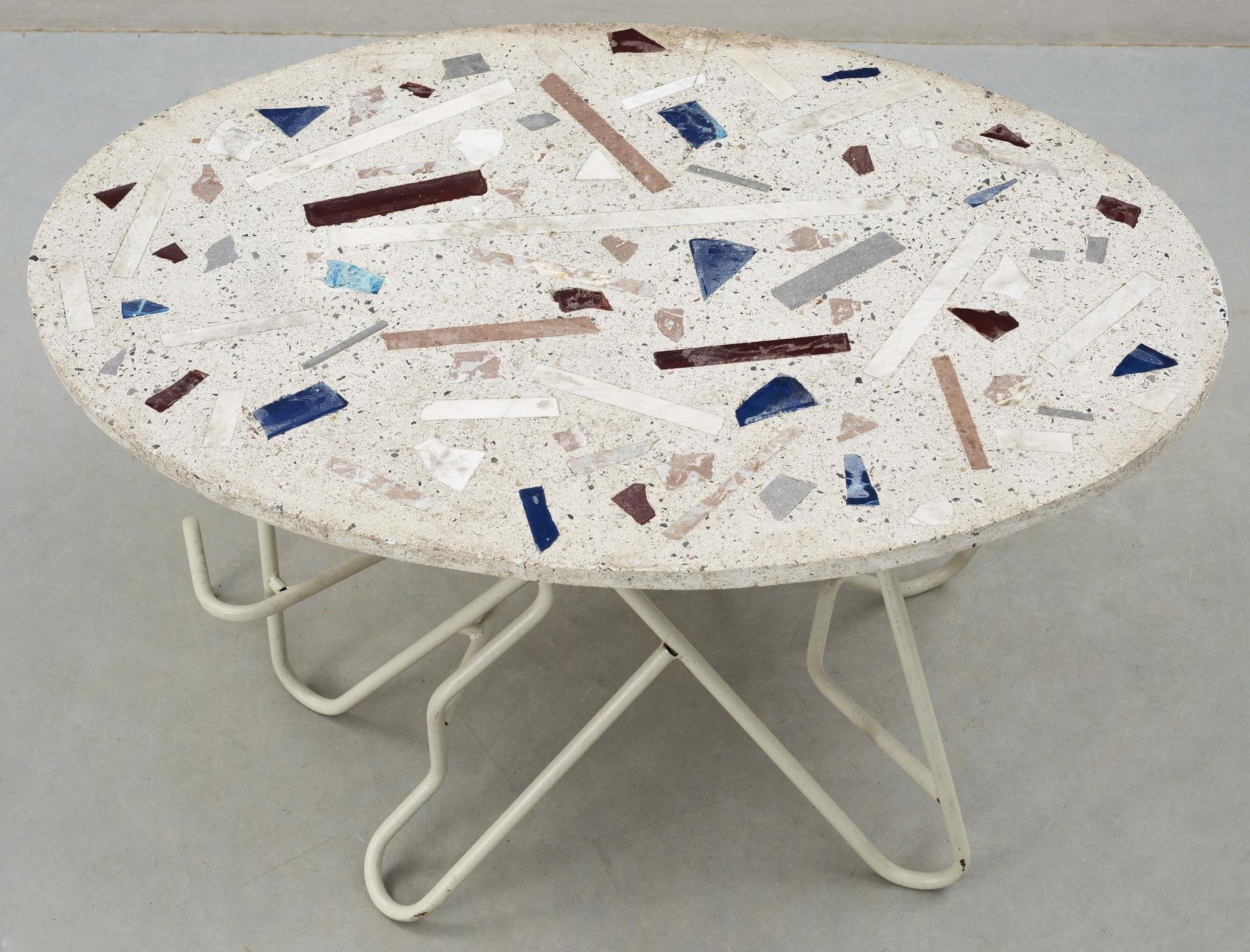 MATS THESELIUS & STAFFAN WIKBERG, bord, "Terrasso", Stockholm 1984.