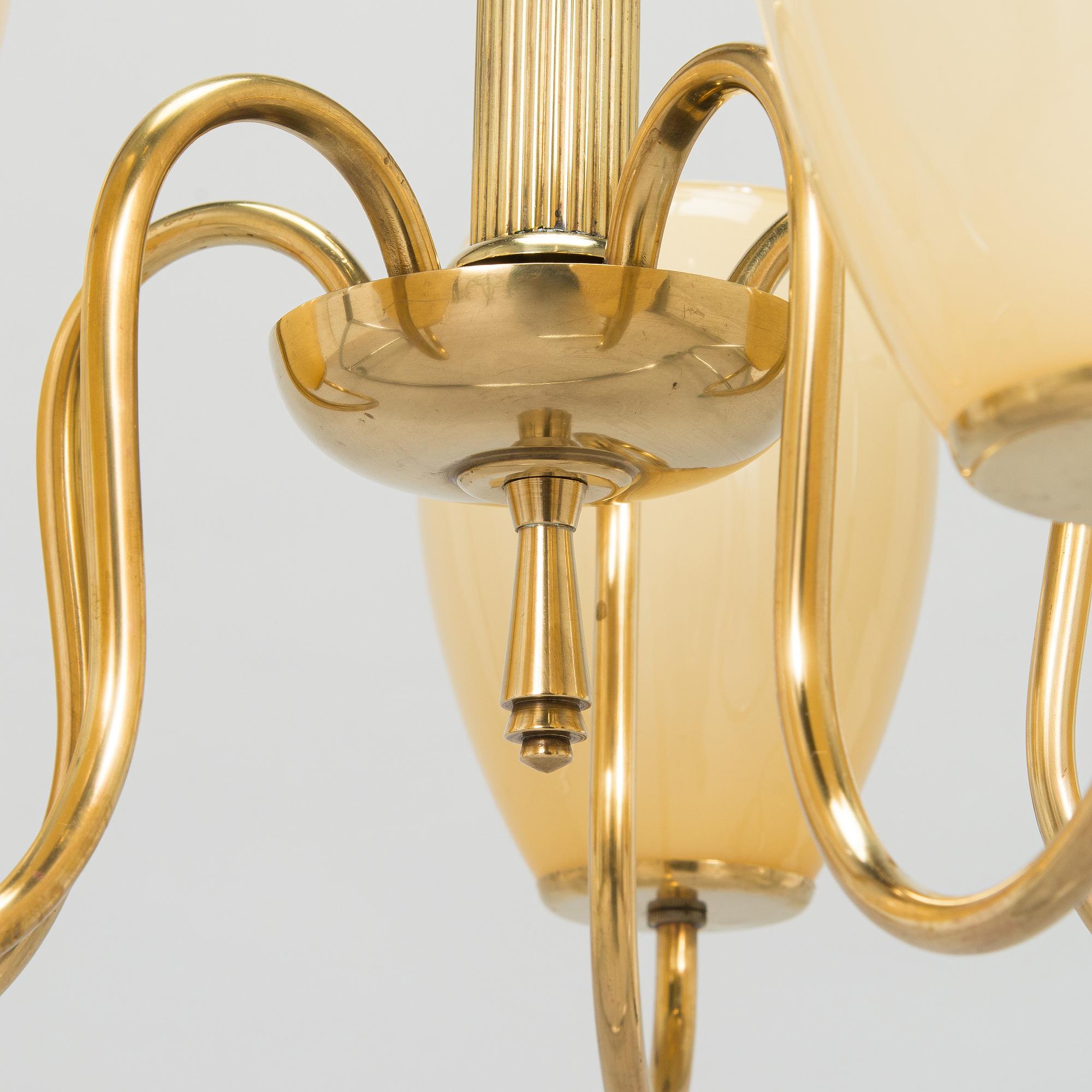 Paavo Tynell, a 1930s '1416' candelier for Taito.