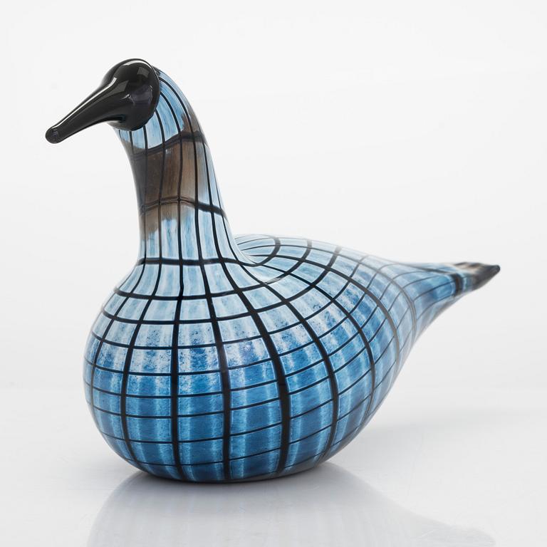 Oiva Toikka, glasfågel, signerad O. Toikka Nuutajärvi.