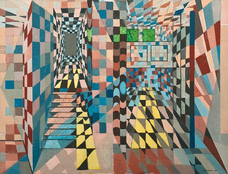Sam Vanni, "MÅNGDIMENSIONELLT RUM".