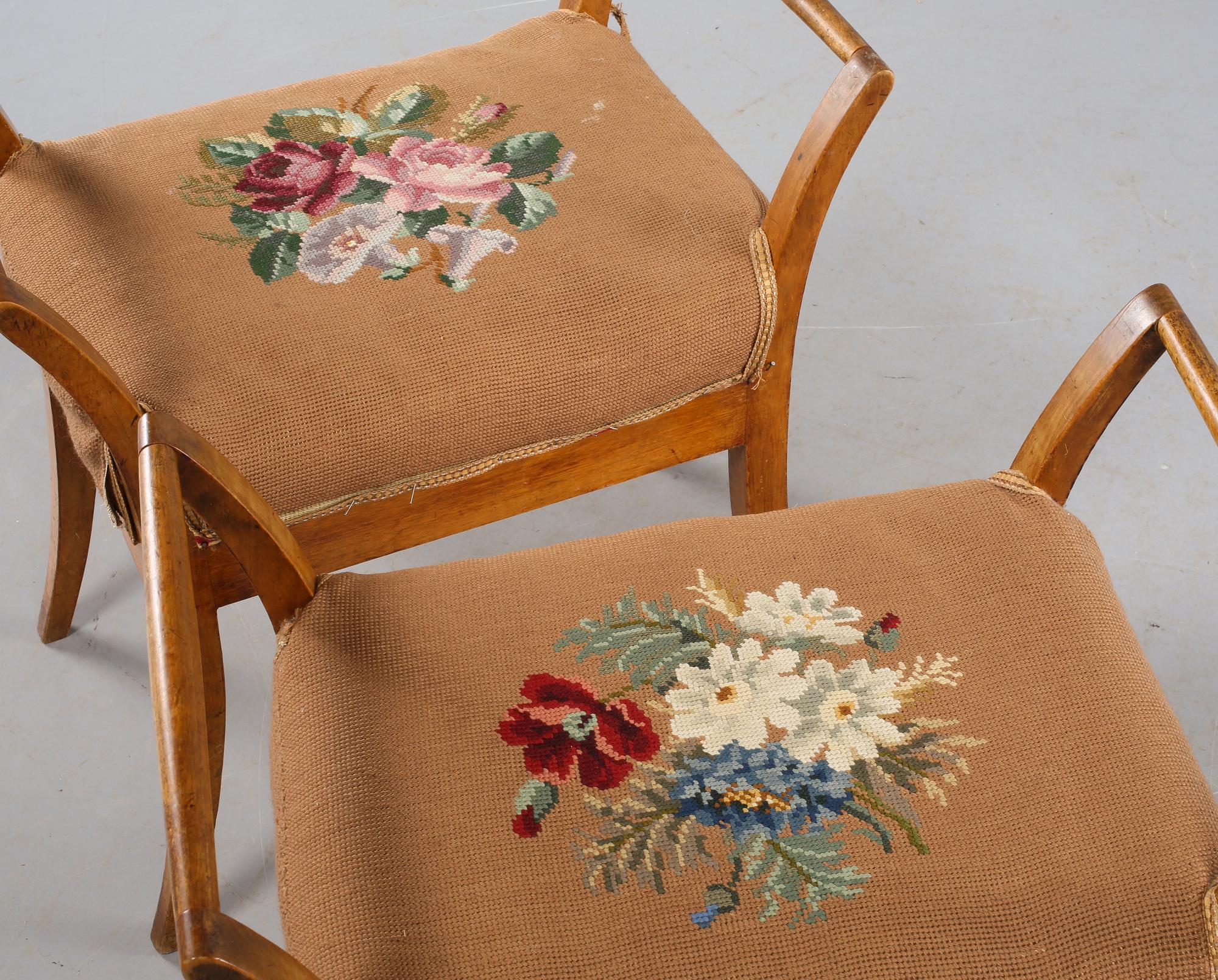 BANKETTER, ett par, Karl Johan, 1800-talets första hälft.