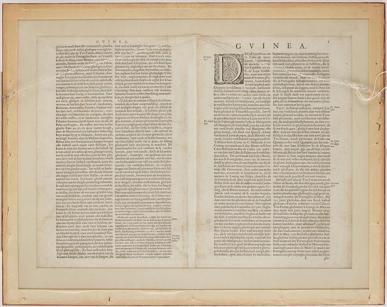 Johannes/Jean Blaeu, karta.