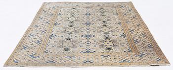 A rug, Old, Keshan, ca 196 x 136 cm.