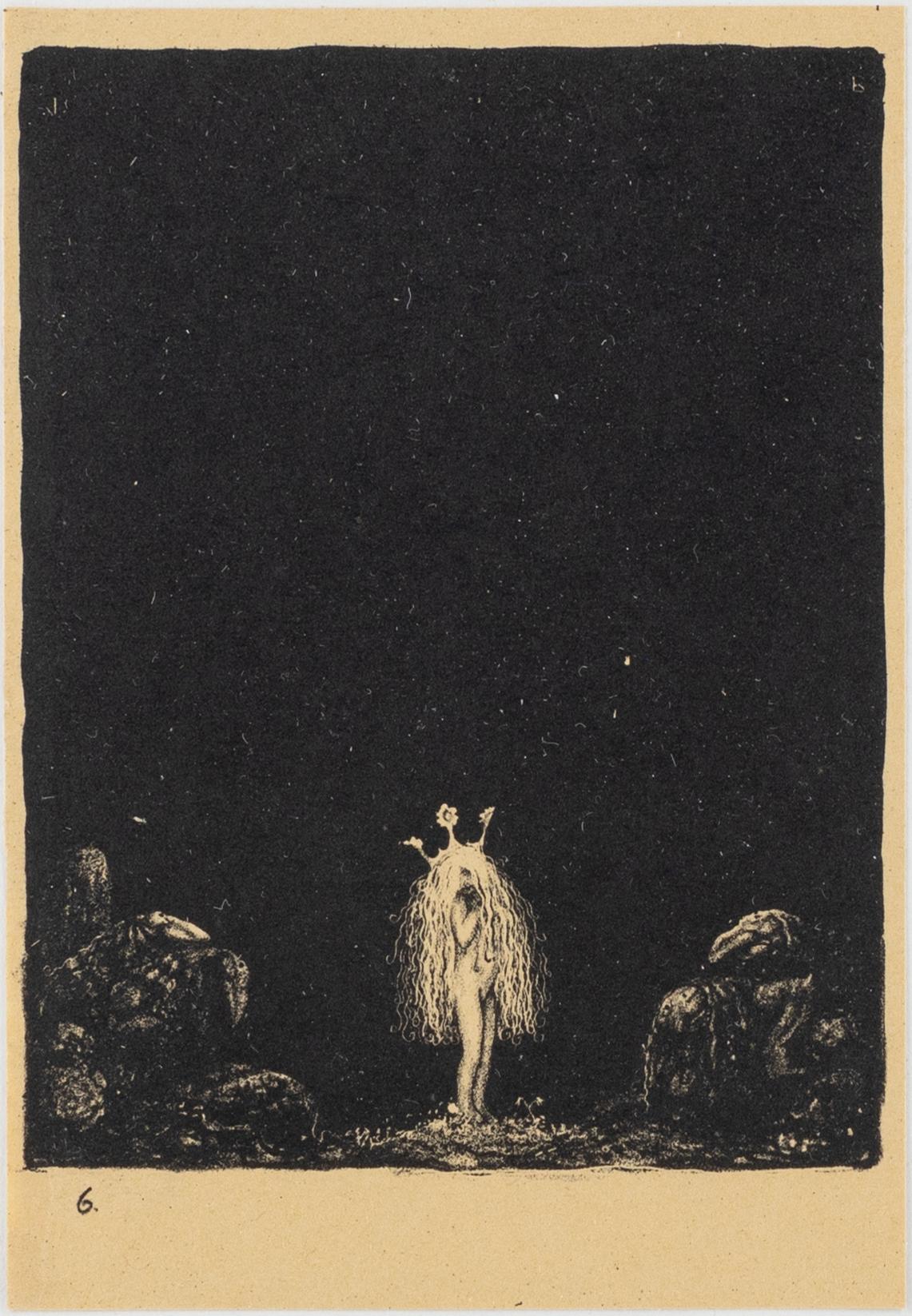 John Bauer, "Den lilla prinsessan och trollen".