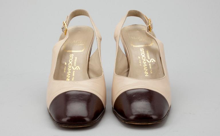 SKOR, slingbacks, Bruno Magli.