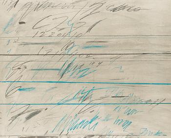 249. Cy Twombly, Untitled.