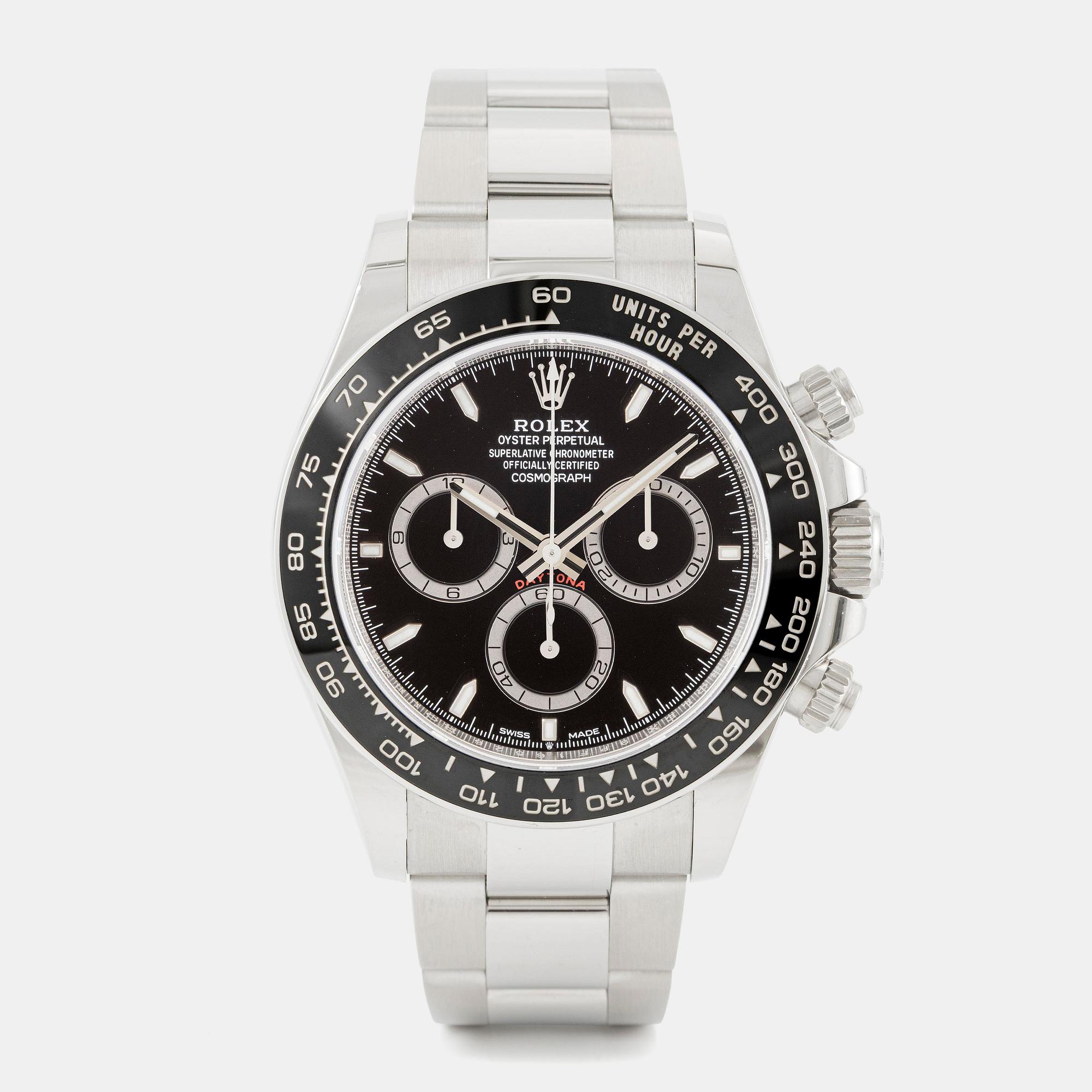 Rolex, Cosmograph, Daytona, kronograf, wristwatch, 40 mm.