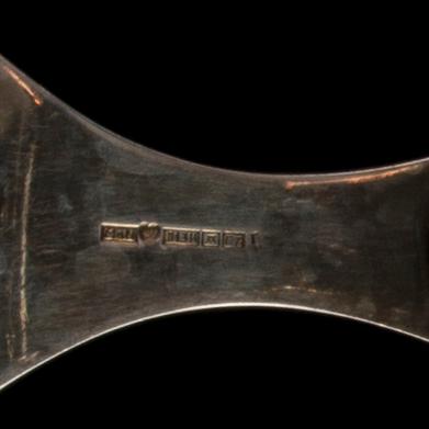 SERVERINGSBESTICK, silver, Finland, Åbo 1959, vikt 85 g.