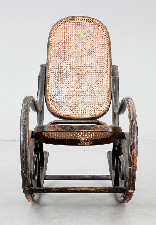 GUNGSTOL Thonet, rotting i sits och rygg, 1800-talets slut.