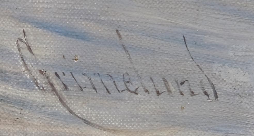 GRIMELUND, JOHANNES MARTIN, olja på duk. Sign.