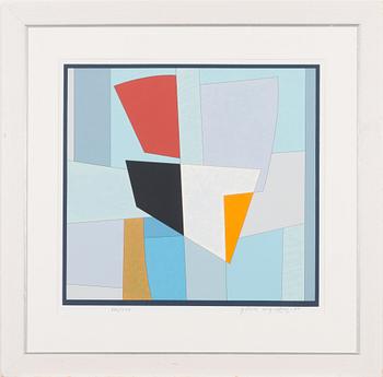 Göran Augustson, serigrafi, signerad och daterad -87, numrerad VIII/XXV.