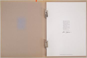 HANS GEDDA, 6 st, offsettryck, "Polaroid Portfolio. Nr 2", signerad och numrerad 158/200, utgiven 1990.