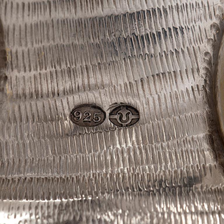 An early 20th-century parcel-gilt silver standing cup, maker's mark presumably Ludwig Neresheimer & Co, Hanau, Germany.
